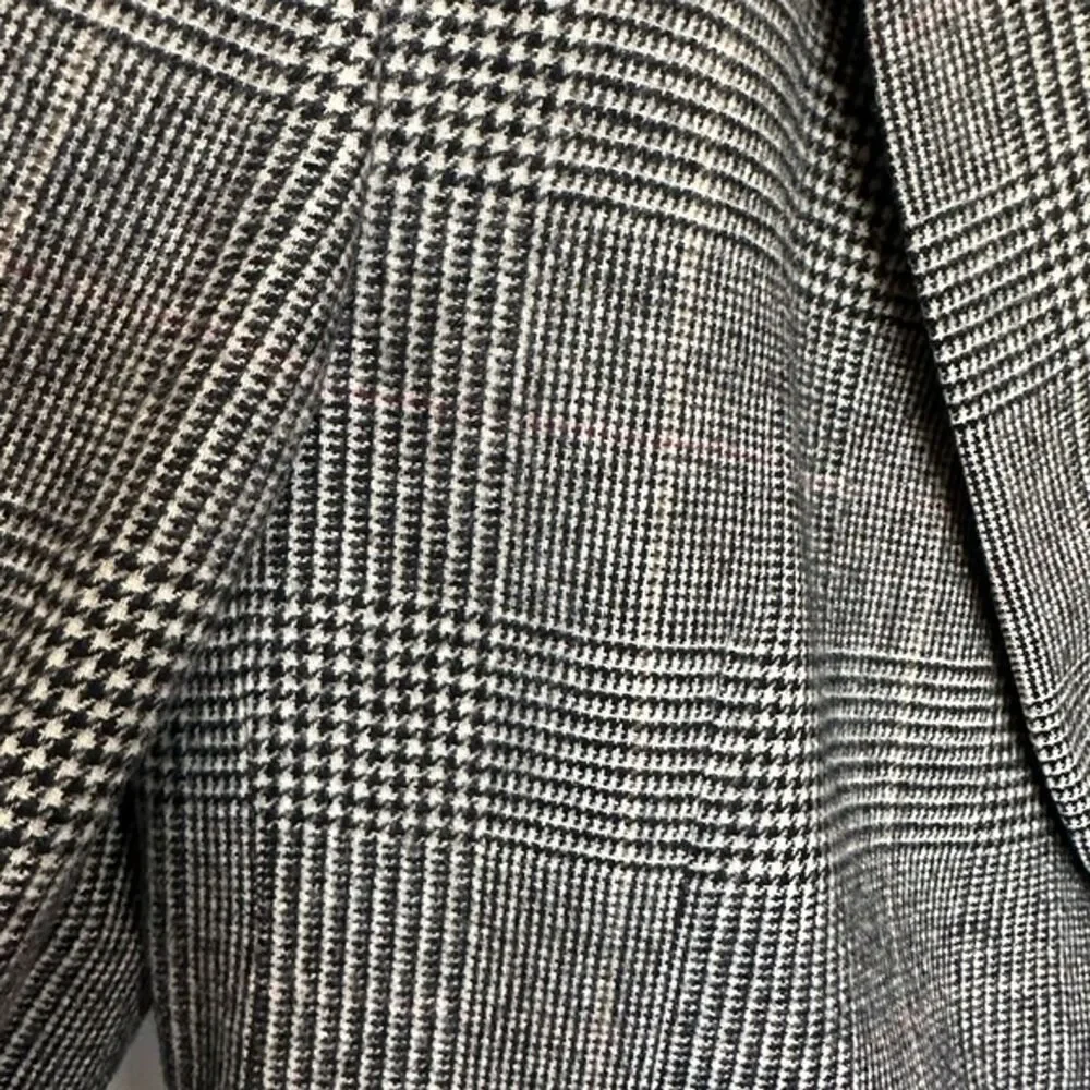 Vintage Brooks Brothers Plaid Camel Hair Sport Coat size 44 short